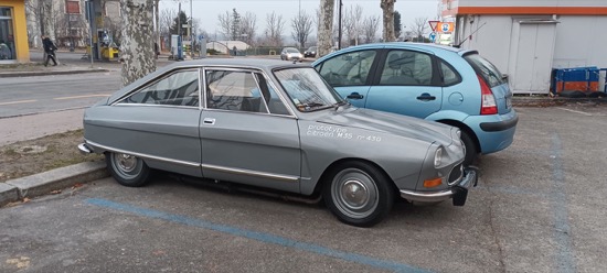 Prototype No. 430 gespot in Italië