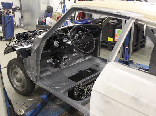 Voortgang restauratie M35 No. 473