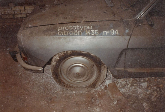 Prototype Citroen M35 No.94